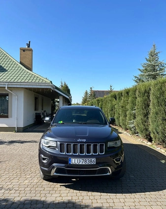 Jeep Grand Cherokee cena 88700 przebieg: 213770, rok produkcji 2014 z Grabów nad Prosną małe 352
